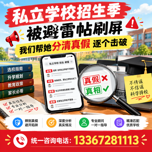 果洛小红书舆情合规处置：私立学校招生季被避雷帖刷屏，我们帮她分清真假逐个击破