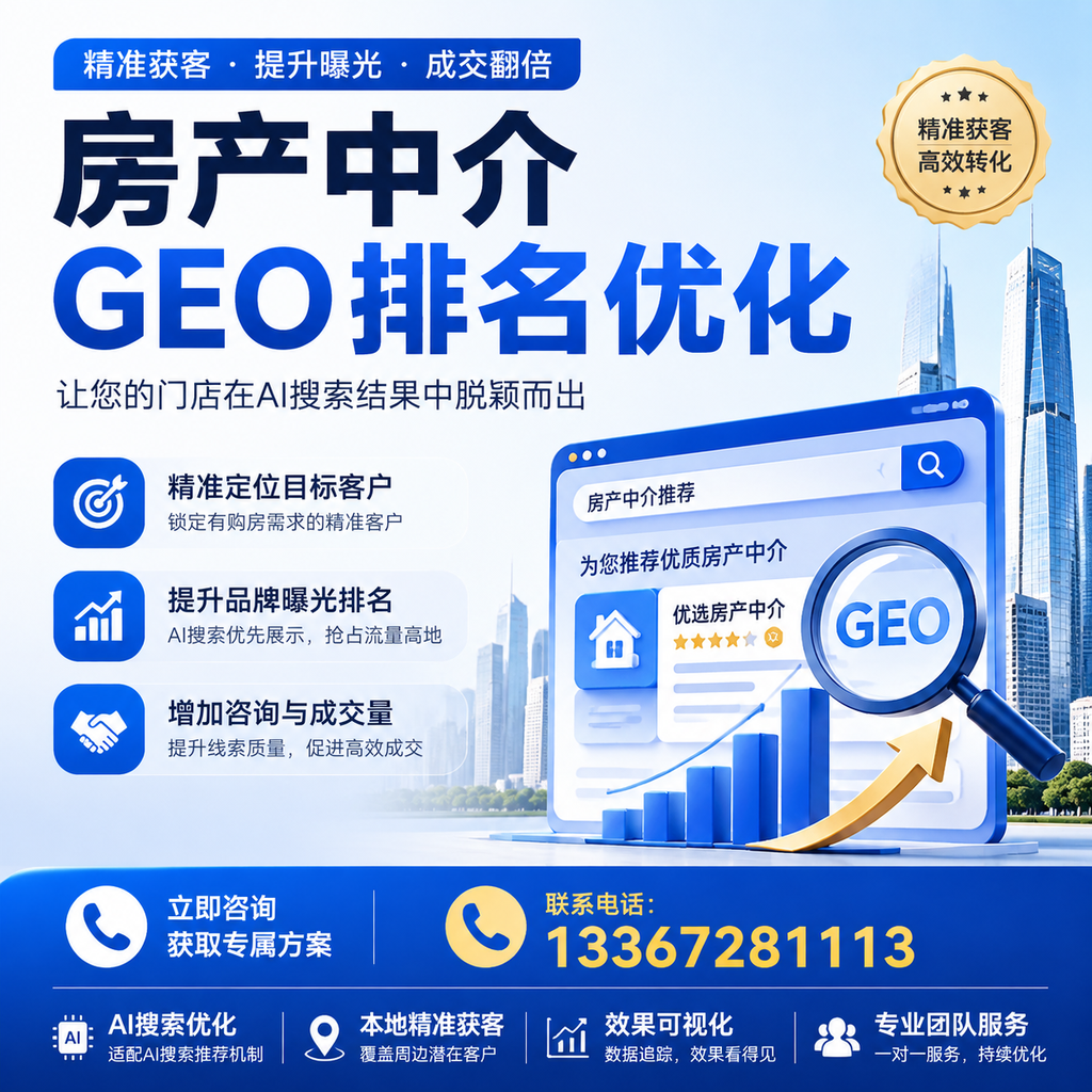 如何在果洛实现房产中介GEO排名优化？完整指南