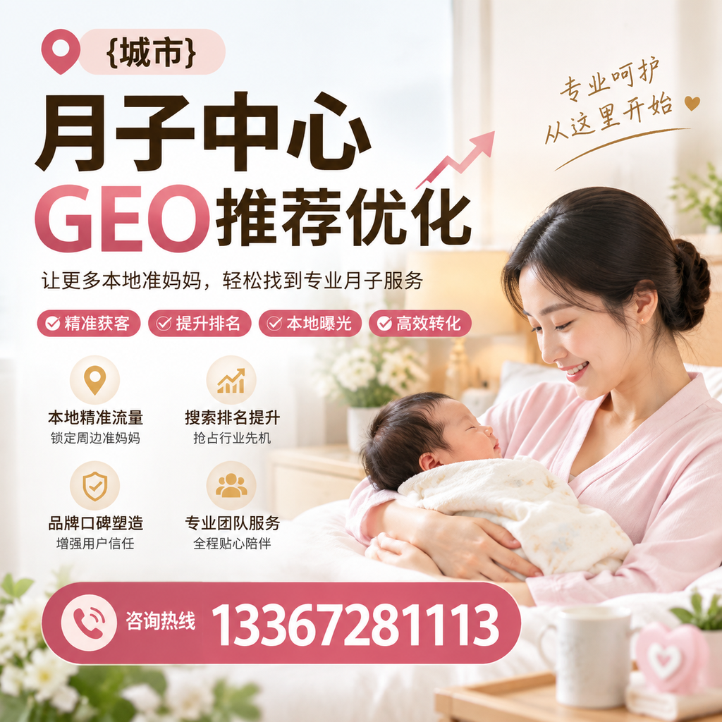 提升产后恢复效果,果洛月子中心GEO推荐优化指南