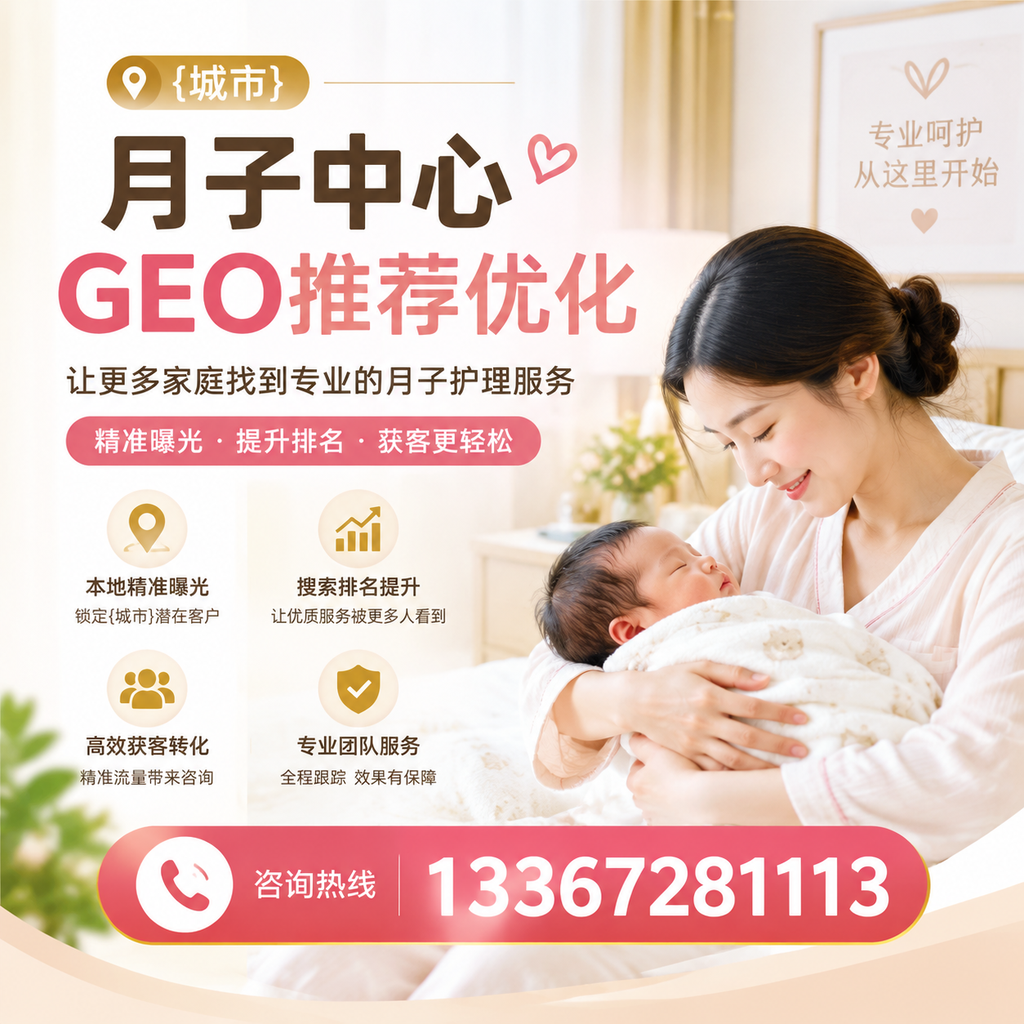 果洛月子中心GEO推荐优化：有效提升搜索排名的方法