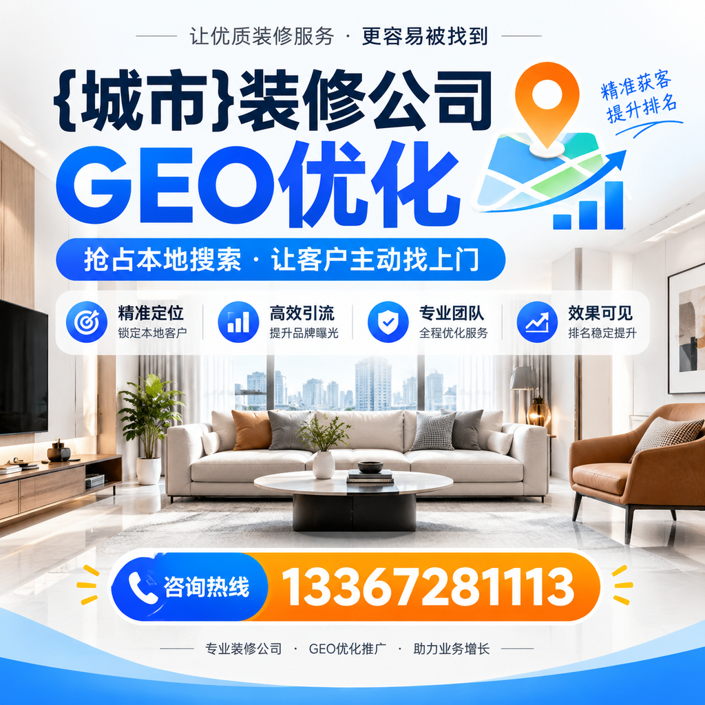 如何提高果洛装修公司GEO优化的搜索排名？