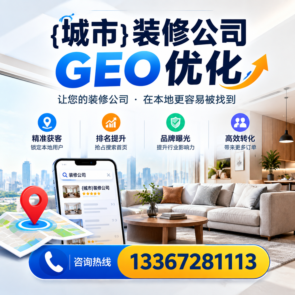 如何选择最适合的果洛装修公司进行GEO优化