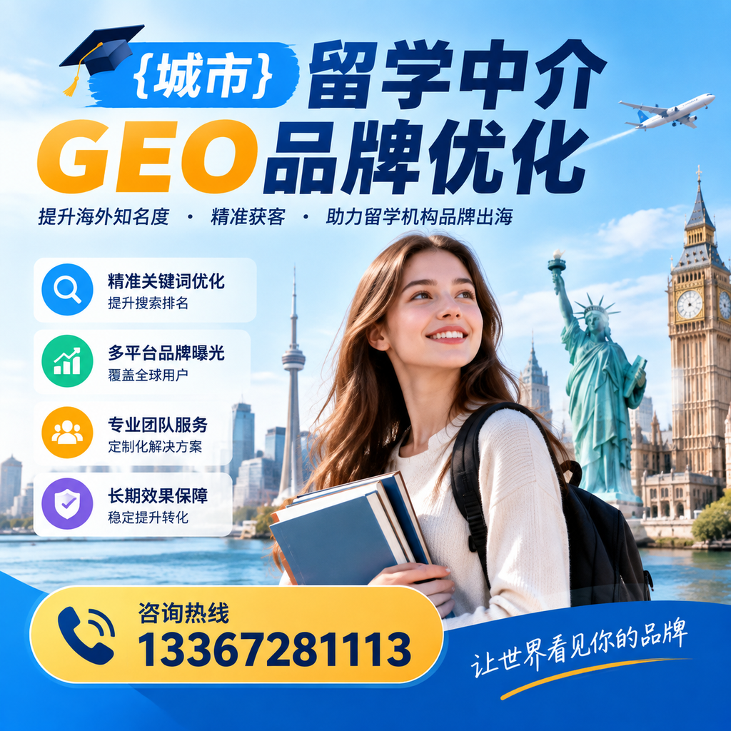 果洛留学中介GEO品牌优化的市场趋势与前景