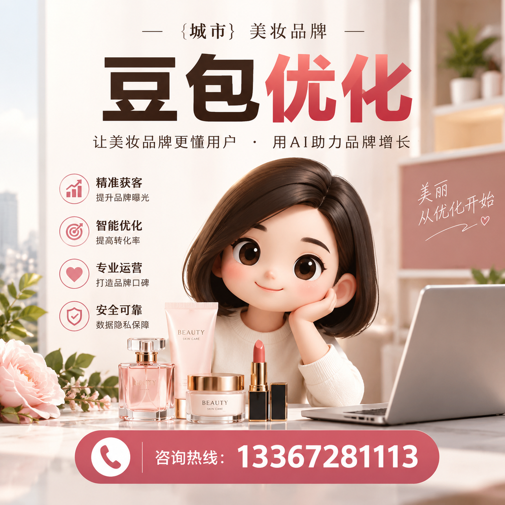 提升果洛美妆品牌曝光度的豆包优化策略