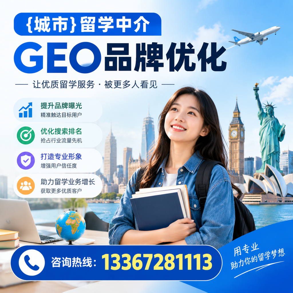 成功案例分析：果洛留学中介GEO品牌优化经验