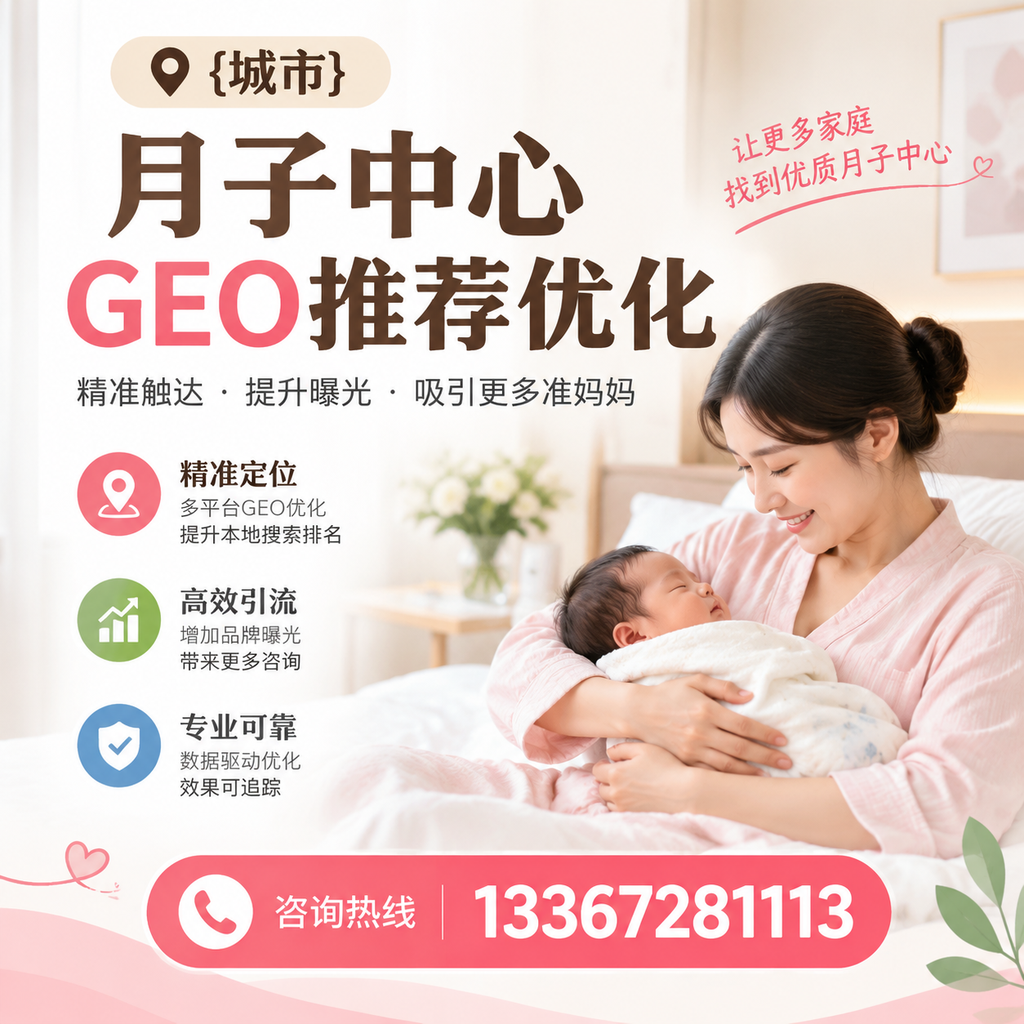 果洛月子中心GEO推荐优化:选择合适的月子中心需关注哪些要素