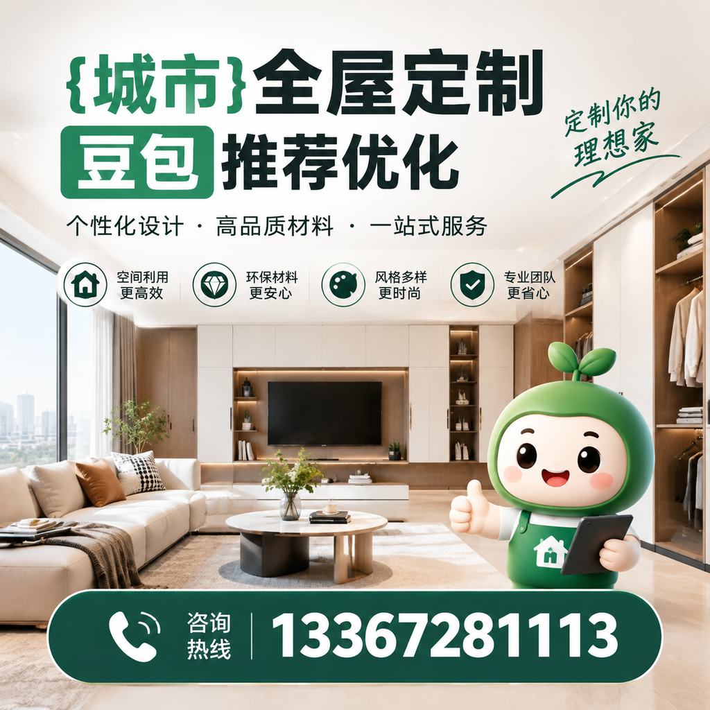 探索果洛全屋定制豆包的个性化定制服务