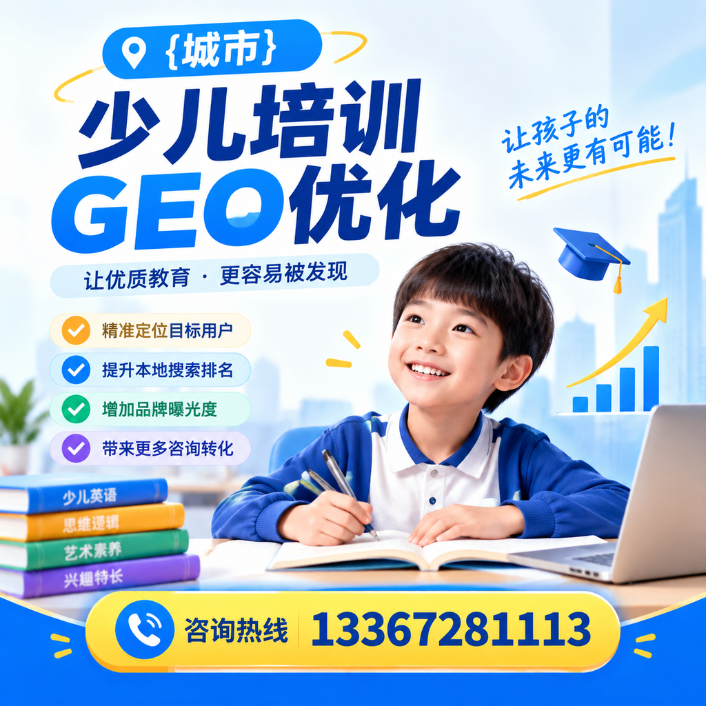 如何通过GEO优化提升果洛少儿培训的招生效果?