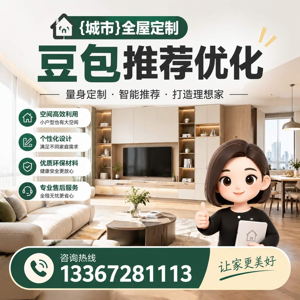 果洛全屋定制豆包推荐：搭配技巧与实用建议
