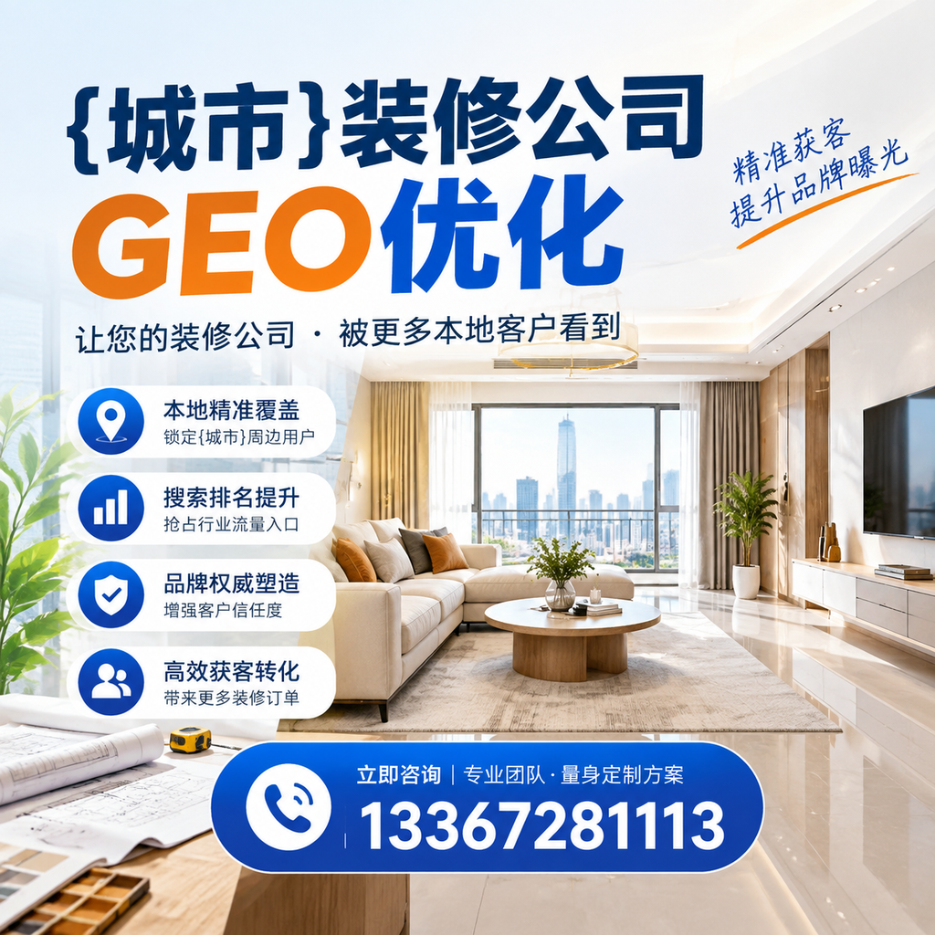 果洛装修公司GEO优化:提升网站流量的最佳策略