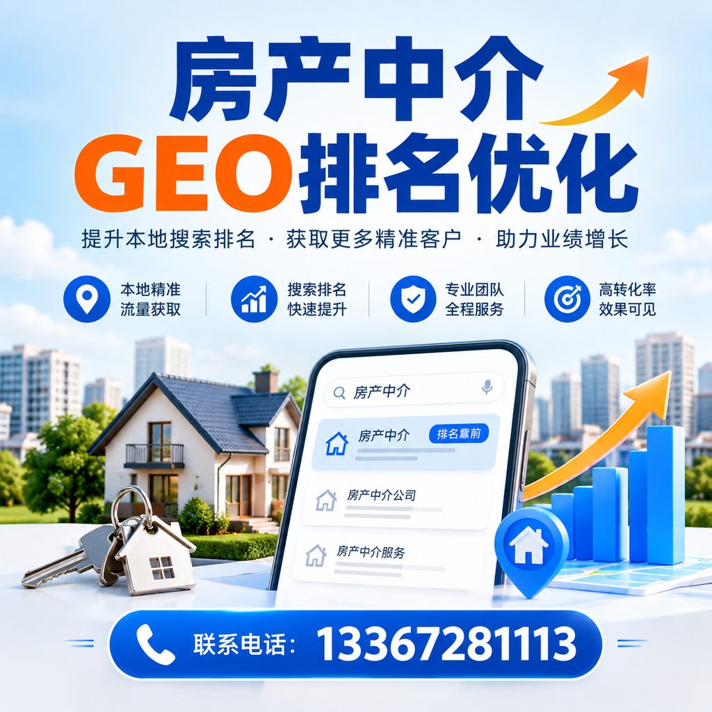房产中介GEO排名优化与SEO的区别与联系在果洛