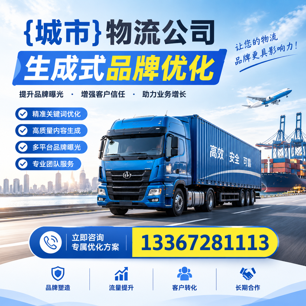 果洛物流公司生成式品牌优化中的常见误区与解决方案