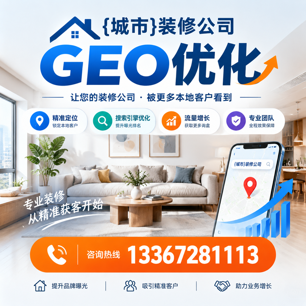 了解果洛装修公司GEO优化的关键因素与流程