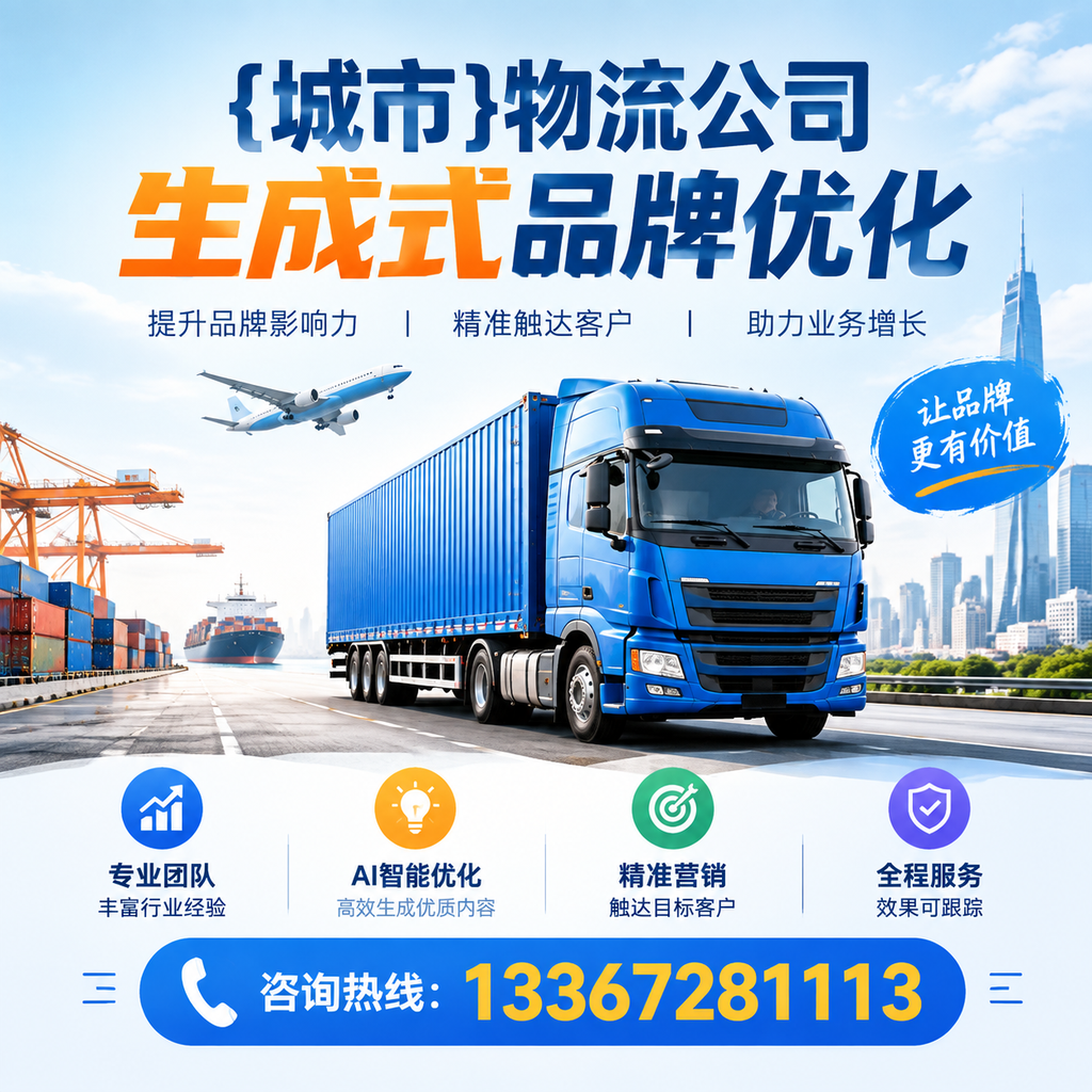 果洛物流公司生成式品牌优化的核心要素解析