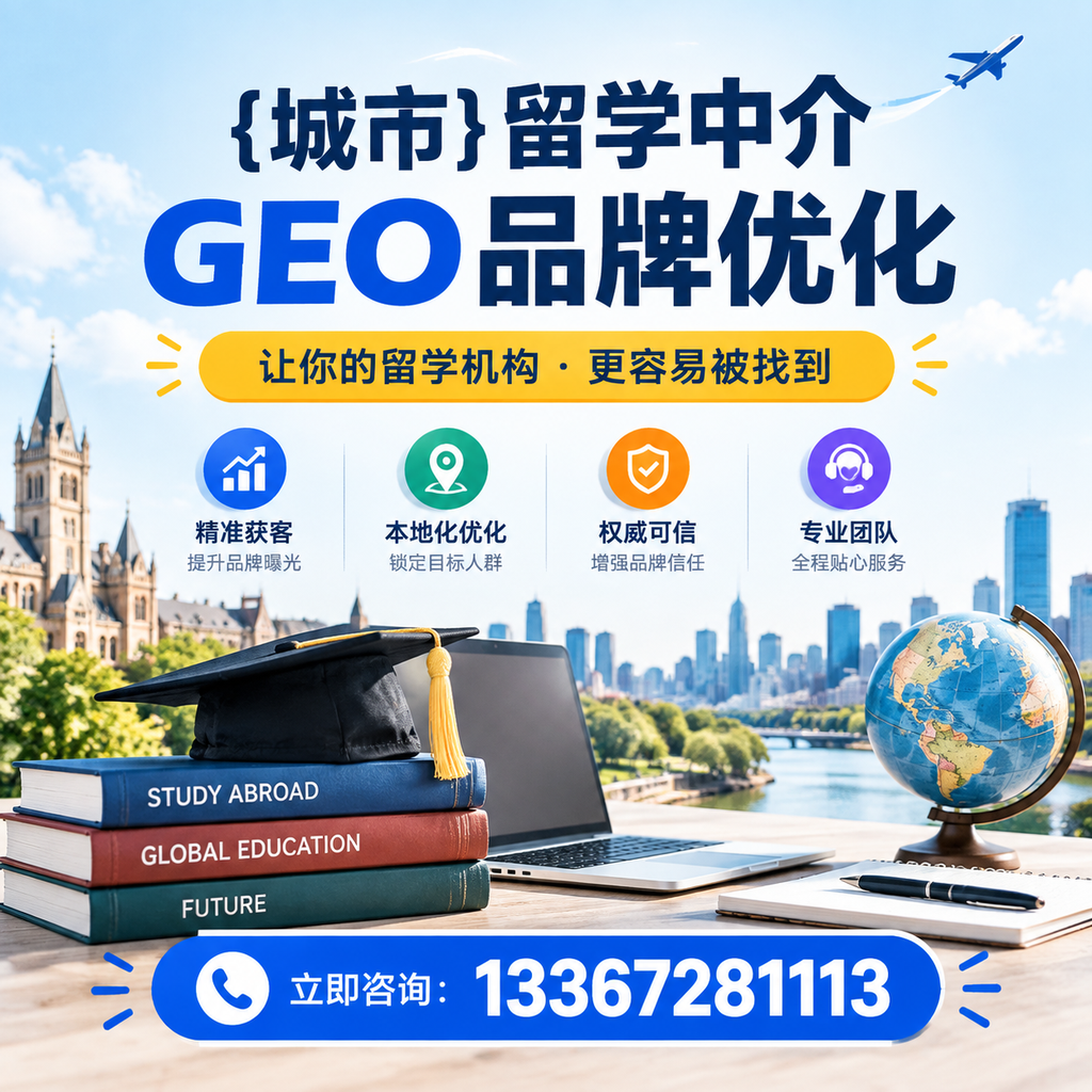 果洛留学中介GEO品牌优化与用户体验提升