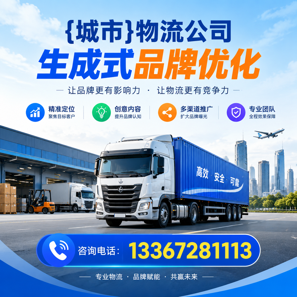 果洛物流公司生成式品牌优化的行业趋势与前景