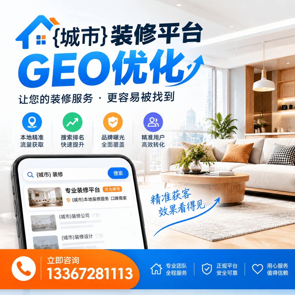 揭秘果洛装修平台GEO优化背后的数据分析