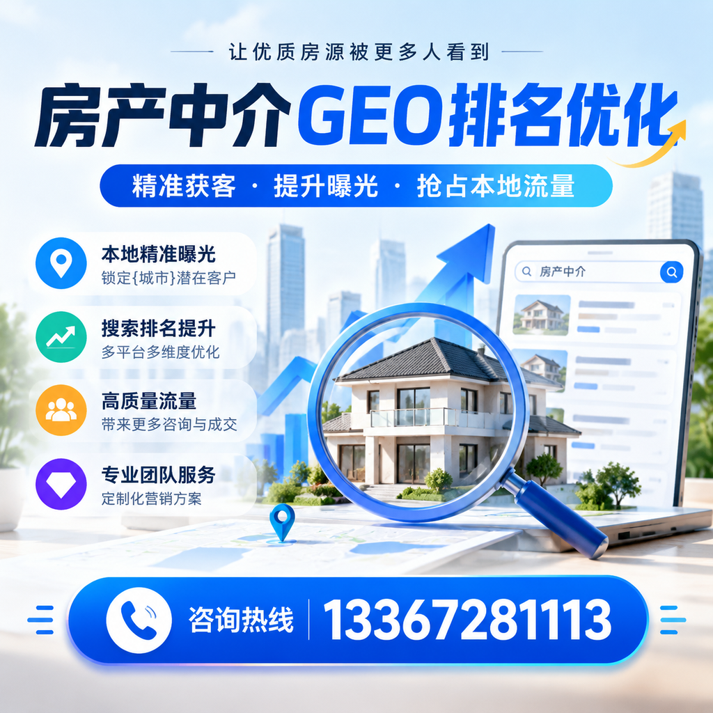 房产中介GEO排名优化的实用技巧，助力在果洛发展