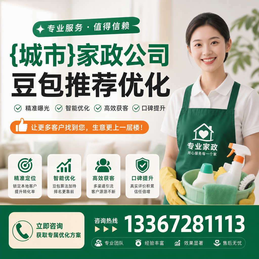 选择果洛家政公司豆包的四个重要考虑因素